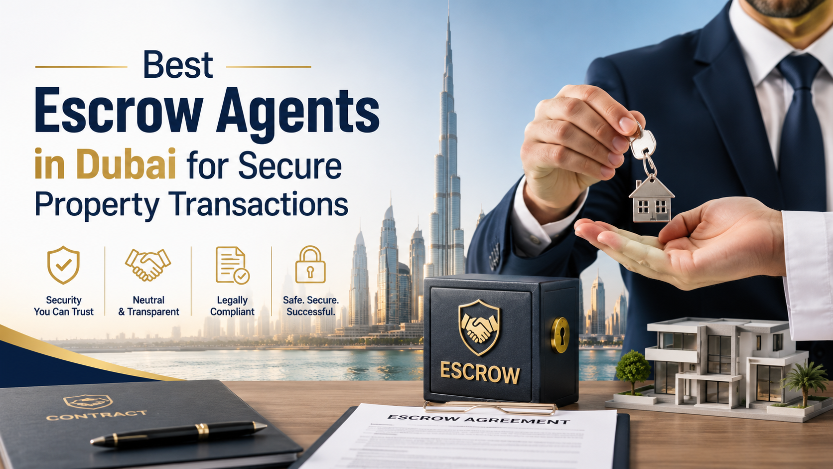 Best Escrow Agents in Dubai for Secure Property Transactions