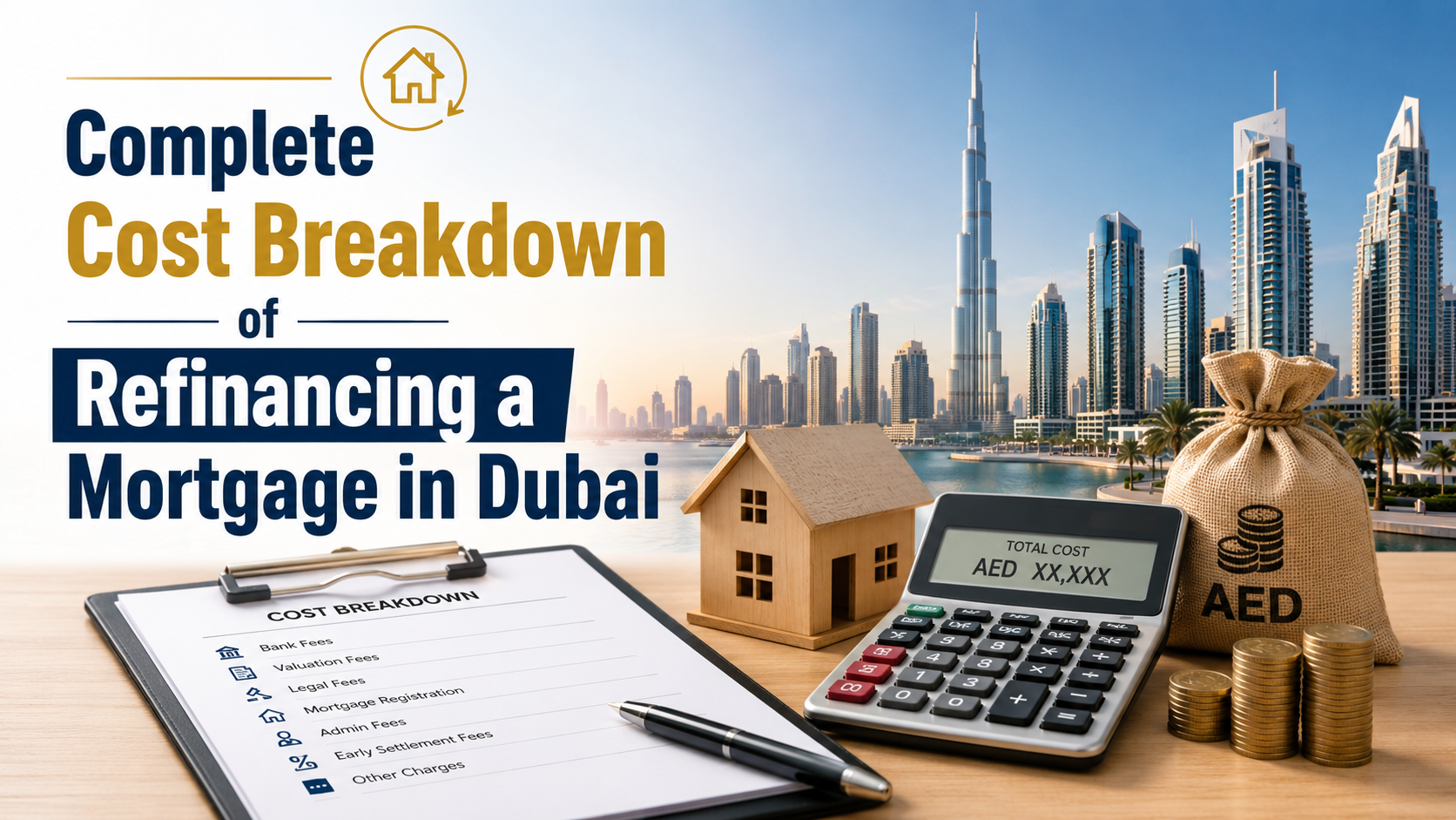 Complete Cost Breakdown of Refinancing a Mortgage in Dubai